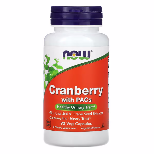 NOW Foods, Cranberry with PACs, 90 Veg Capsules