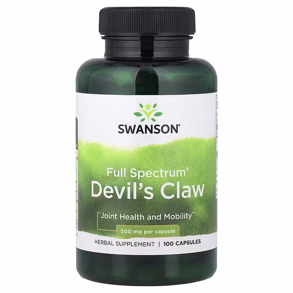 Swanson, Full Spectrum® Devil's Claw, 500 mg, 100 Capsules