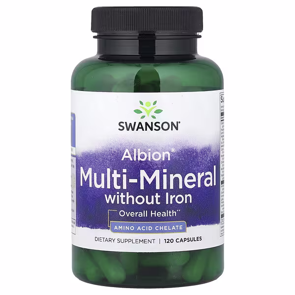 Swanson, Albion® Multi-Mineral without Iron, 120 Capsules