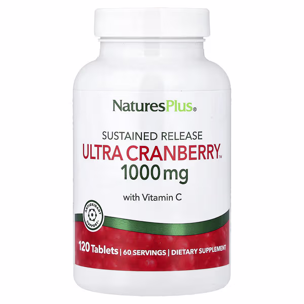 NaturesPlus, Ultra Cranberry™, Sustained Release , 120 Tablets