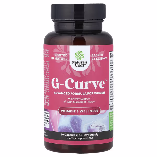 Nature's Craft, Women's Wellness, G-Curve™, 60 Capsules