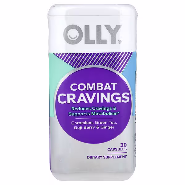 OLLY, Combat Cravings, 30 Capsules