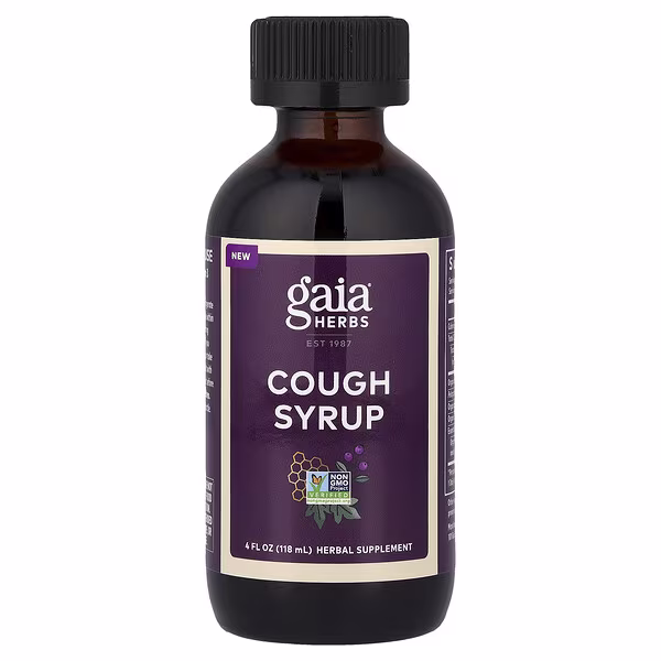 Gaia Herbs, Cough Syrup, 4 fl oz (118 ml)