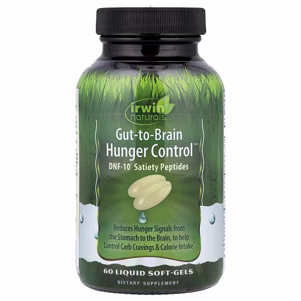 Irwin Naturals, Gut-To-Brain Hunger Control™, 60 Liquid Soft-Gels