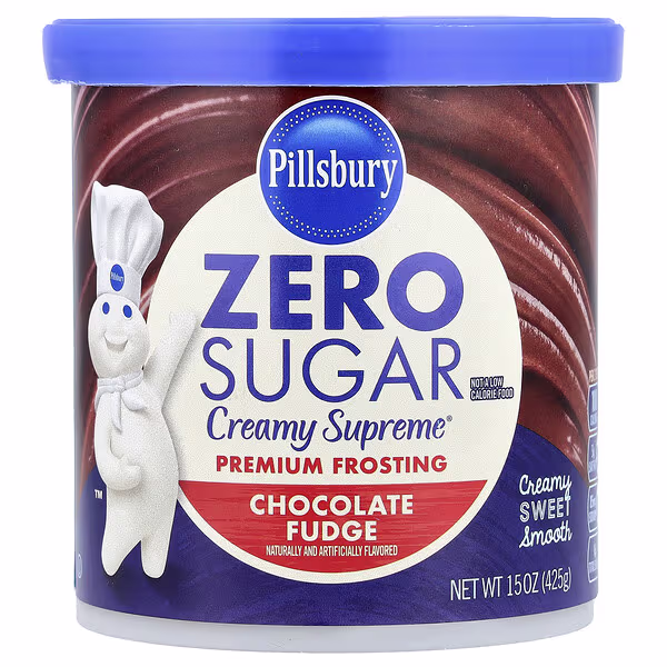 Pillsbury, Creamy Supreme, Premium Frosting, Chocolate Fudge, 15 oz (425 g)