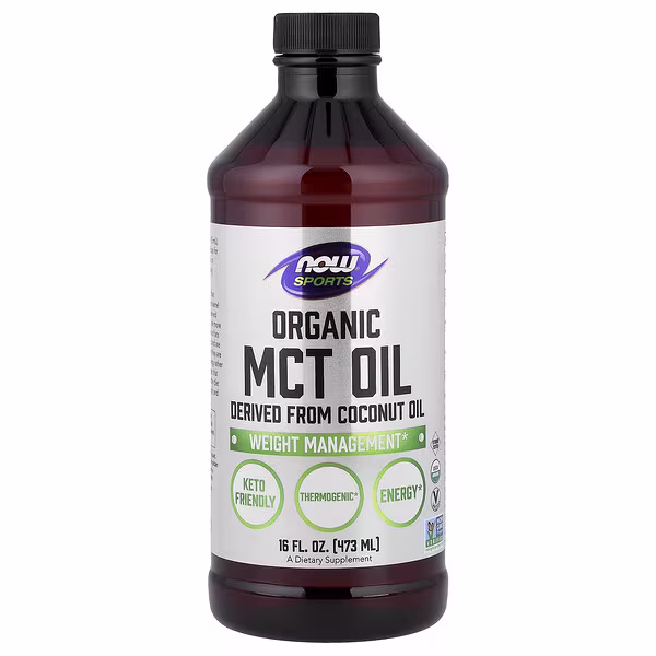 NOW Foods, Sports, Organic MCT Oil, 16 fl oz (473 ml)