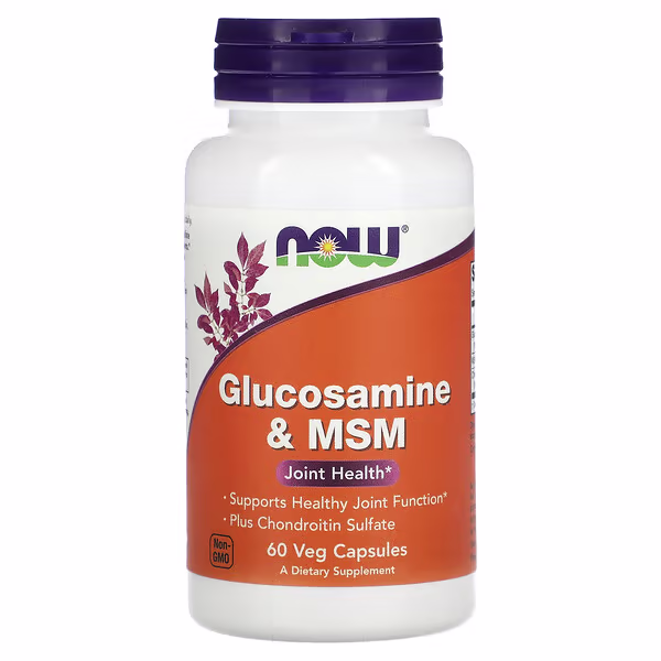 NOW Foods, Glucosamine & MSM, 60 Veg Capsules
