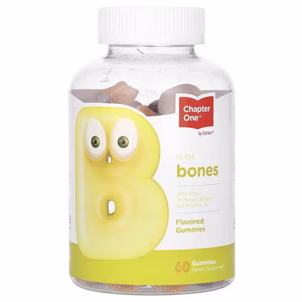Chapter One, B is for Bones, Flavored, 60 Gummies