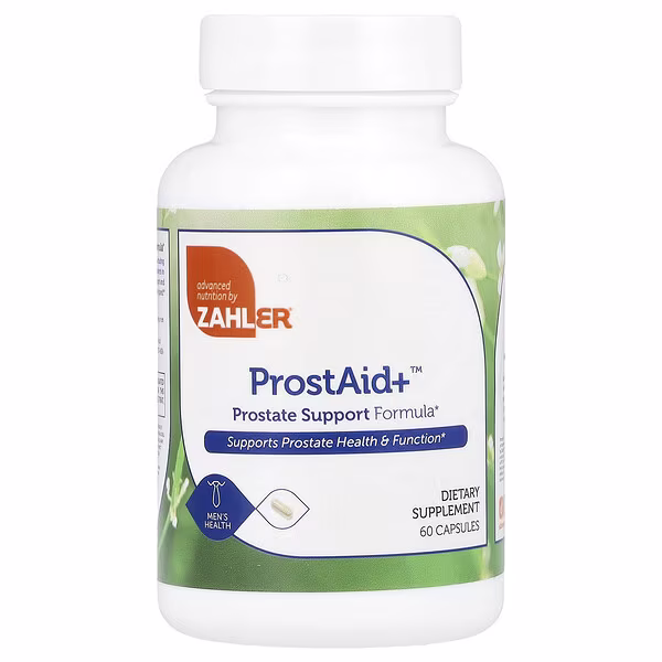 Zahler, ProstAid+™, Prostate Support Formula, 60 Capsules