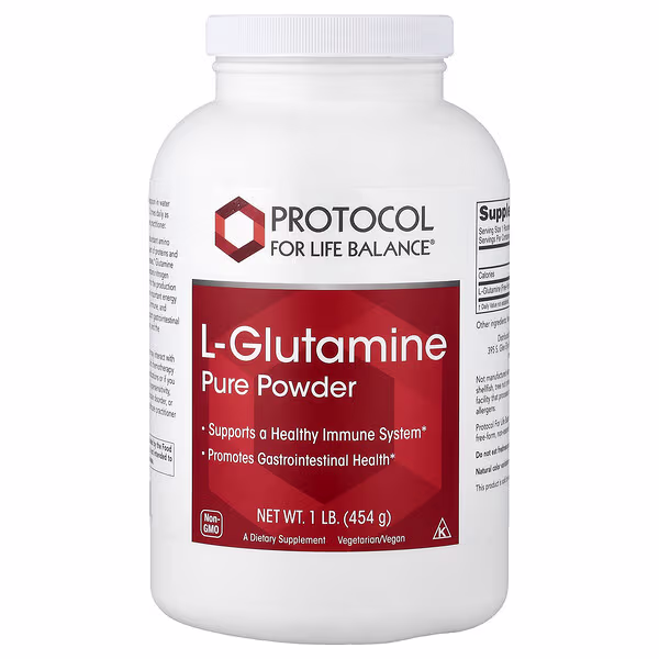 Protocol for Life Balance, L-Glutamine Pure Powder, 1 lb (454 g)