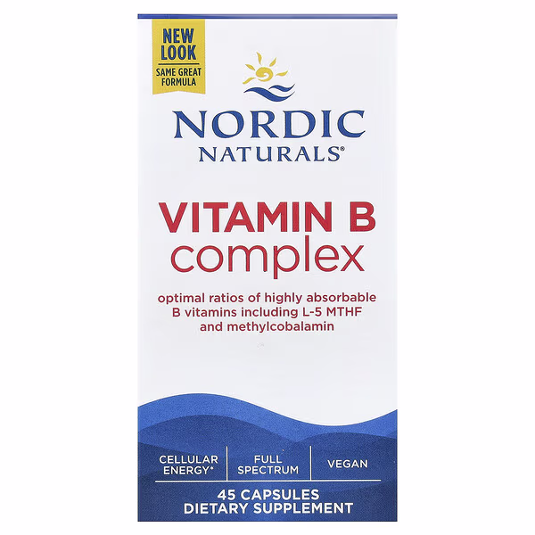 Nordic Naturals, Vitamin B Complex, 45 Capsules