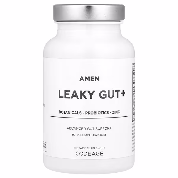Codeage, Amen, Leaky Gut+, 90 Vegetable Capsules