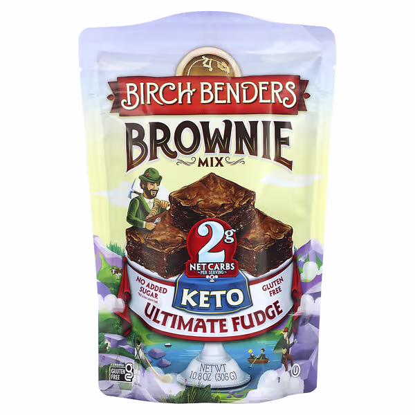 Birch Benders, Brownie Mix, Keto, Ultimate Fudge, 10.8 oz (306 g)