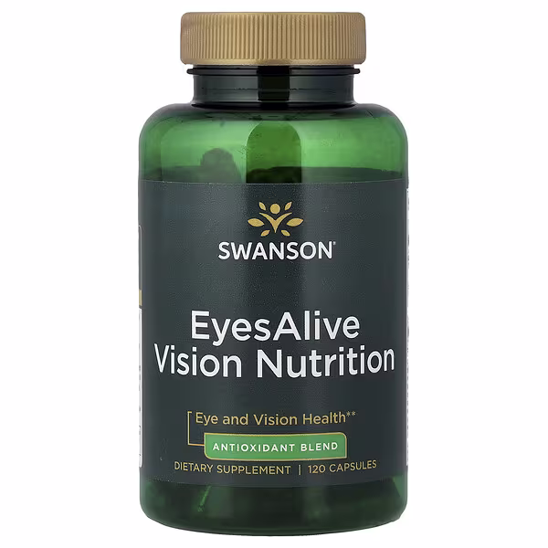 Swanson, EyesAlive Vision Nutrition, 120 Capsules