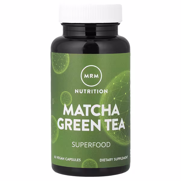 MRM Nutrition, Matcha Green Tea, 60 Vegan Capsules (500 mg per Capsule)