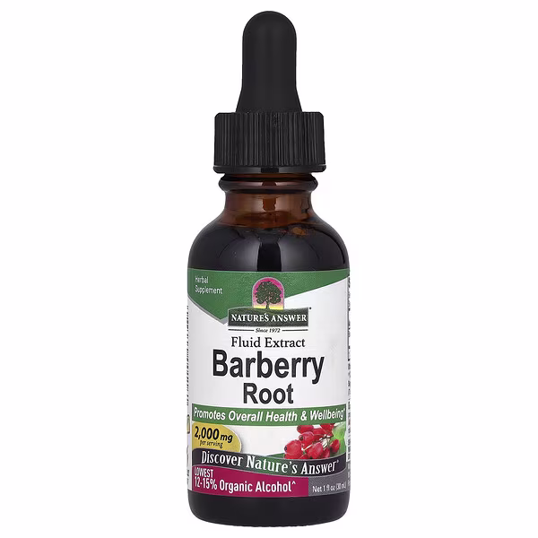 Nature's Answer, Barberry Root, Fluid Extract, 2,000 mg, 1 fl oz (30 ml)