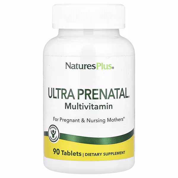 NaturesPlus, Ultra Prenatal® Multivitamin, 90 Tablets