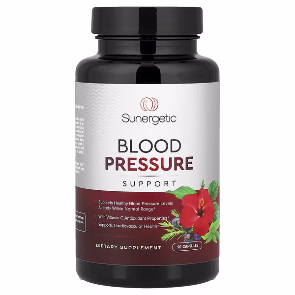 Sunergetic, Blood Pressure Support , 90 Capsules