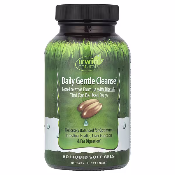 Irwin Naturals, Daily Gentle Cleanse®, 60 Liquid Soft-Gels