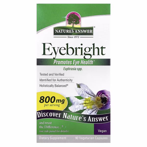 Nature's Answer, Eyebright, 90 Vegetarian Capsules (400 mg per Capsule)