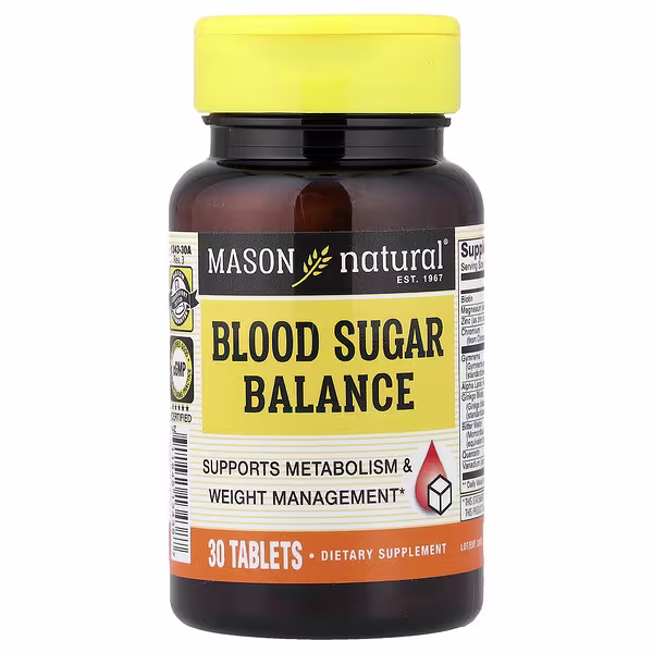 Mason Natural, Blood Sugar Balance, 30 Tablets