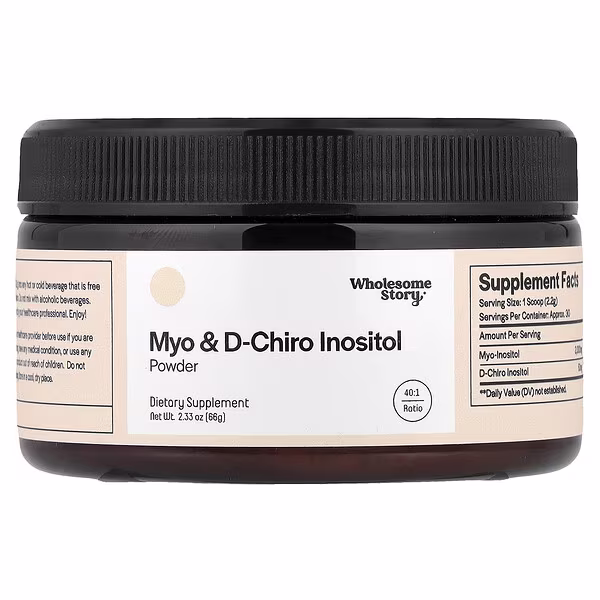 Wholesome Story, Myo & D-Chiro Inositol Powder, 2.33 oz (66 g)