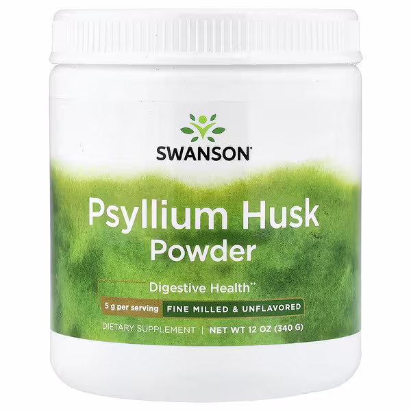 Swanson, Psyllium Husk Powder, 12 oz (340 g)