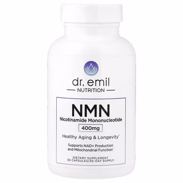 Dr. Emil Nutrition, NMN, 400 mg, 30 Capsules