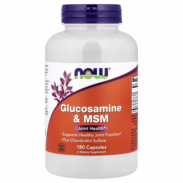 NOW Foods, Glucosamine & MSM, 180 Capsules