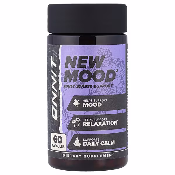 Onnit, New Mood®, Daily Stress Support, 60 Capsules
