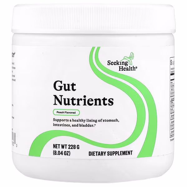 Seeking Health, Gut Nutrients, Peach, 8.04 oz (228 g)