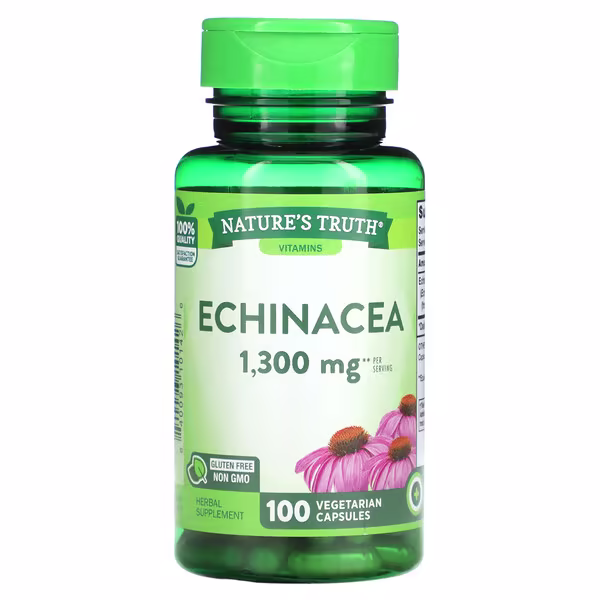 Nature's Truth, Echinacea, 100 Vegetarian Capsules (650 mg per Capsule)
