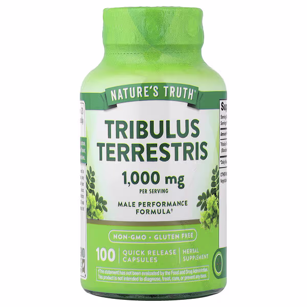 Nature's Truth, Tribulus Terrestris, 100 Quick Release Capsules (500 mg per Capsule)