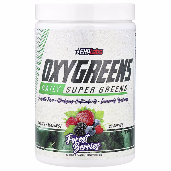 EHPlabs, OxyGreens, Daily Super Greens, Forest Berries, 8.15 oz (231 g)