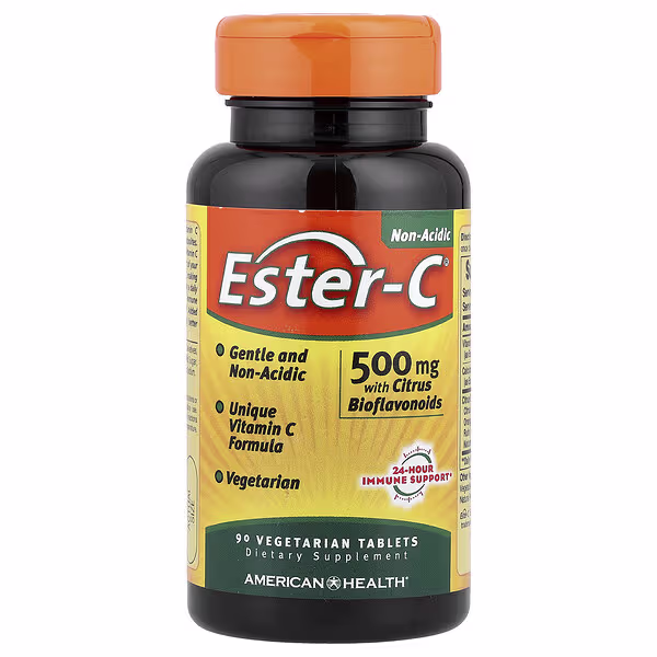 American Health, Ester-C® with Citrus Bioflavonoids, 90 Vegetarian Tablets