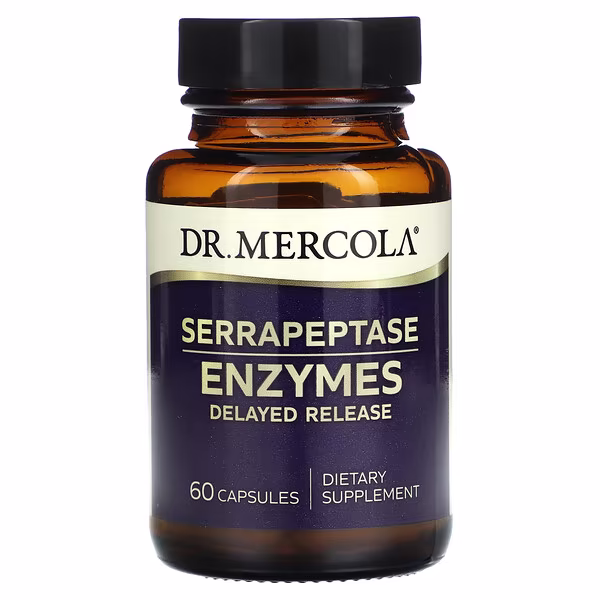 Dr. Mercola, Serrapeptase Enzymes , 60 Capsules