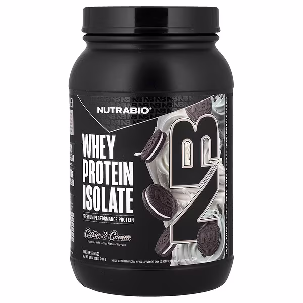 NutraBio, Whey Protein Isolate, Ice Cream Cookie Dream, 2 lb (907 g)