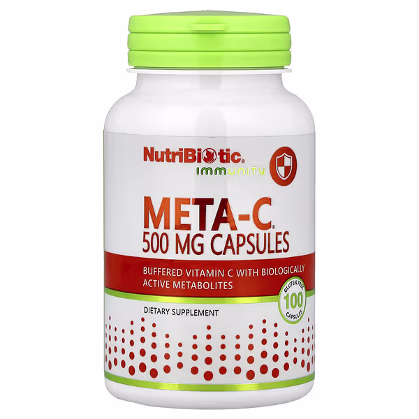 NutriBiotic, Immunity, Meta-C®, 100 Gluten Free Capsules