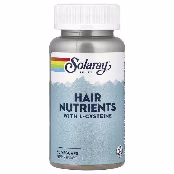 Solaray, Hair Nutrients With L-Cysteine, 60 VegCaps