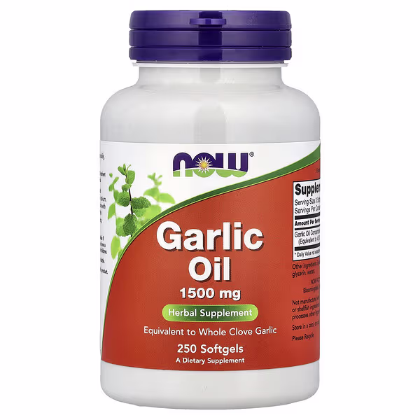 NOW Foods, Garlic Oil, 250 Softgels (3 mg per Softgel)