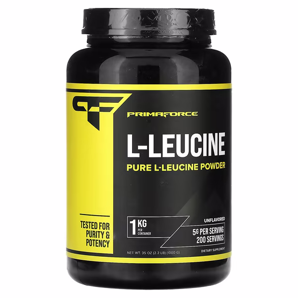 Primaforce, L-Leucine, Unflavored, 2.2 lb (1,000 g)