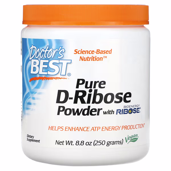 Doctor's Best, Pure D-Ribose Powder, 8.8 oz (250 g)