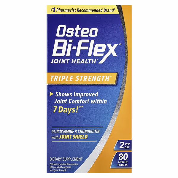 Osteo Bi-Flex, Joint Health, Triple Strength, 80 Coated Tablets