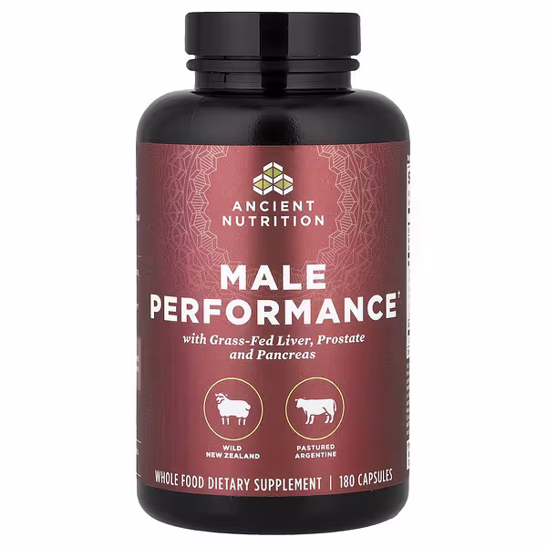 Ancient Nutrition, Male Performance, 180 Capsules