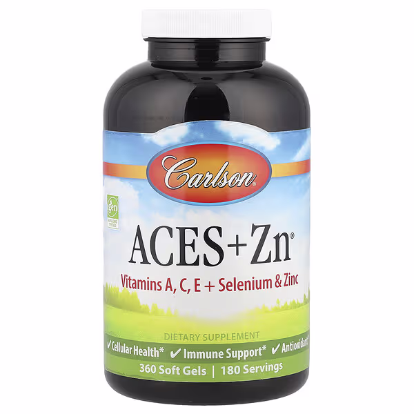 Carlson, Aces + Zn®, 360 Soft Gels