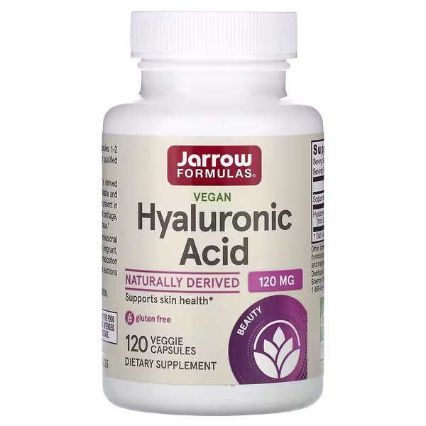 Jarrow Formulas, Hyaluronic Acid, 120 Veggie Capsules