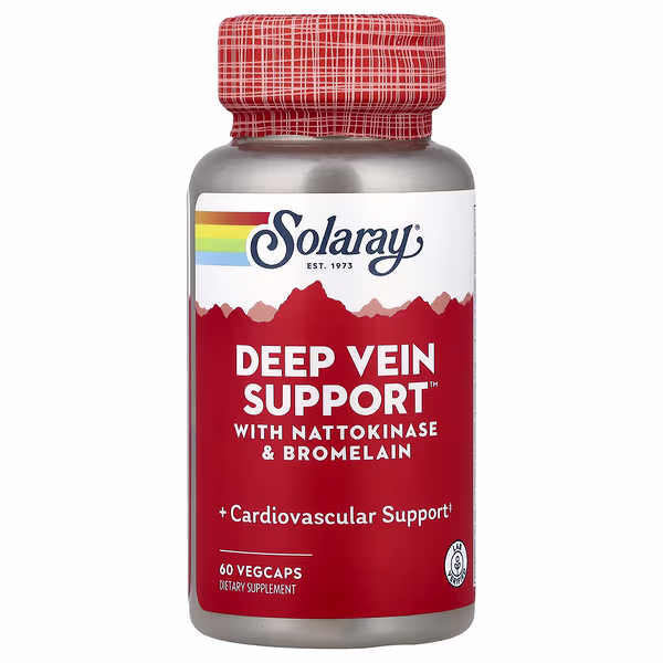 Solaray, Deep Vein Support™, 60 VegCaps