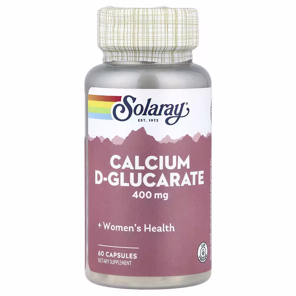 Solaray, Calcium D-Glucarate, 60 Capsules