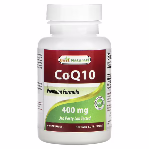 Best Naturals, CoQ10, 400 mg, 60 Capsules