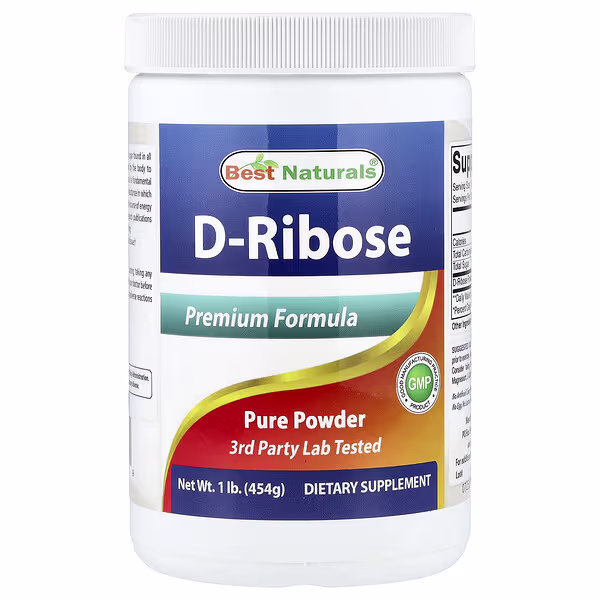 Best Naturals, D-Ribose, 1 lb (454 g)